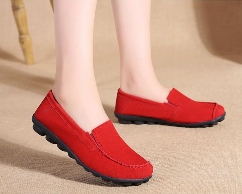 Luxe Dames Loafer Zwarte Schoenen - Zwart