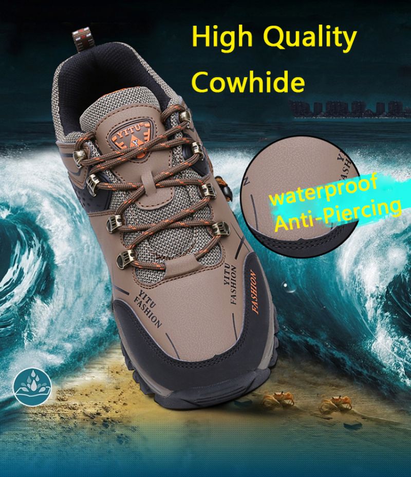 Luxray Heren Wandelschoenen - Grijs