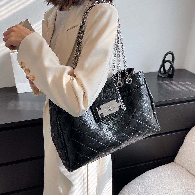 Luzardo Dames Luxe Handtas - Zwart