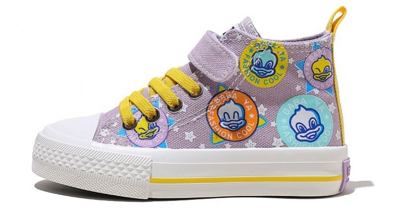 Luzmila Hoge Sneaker Voor Meisjes - Paars