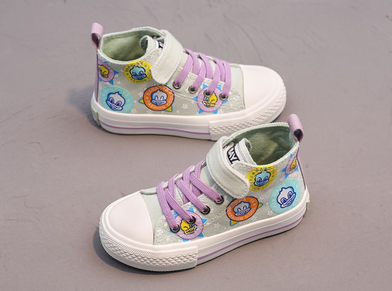Luzmila Hoge Sneaker Voor Meisjes - Paars