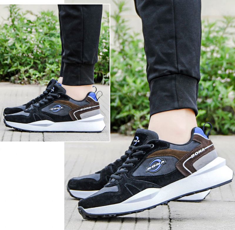 Lyanco Herenmode Sneaker - Bruin