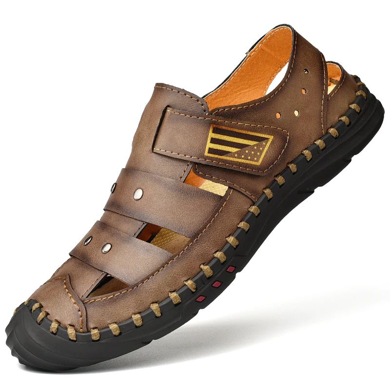 Lyler Heren Casual Sandalen - Kaki