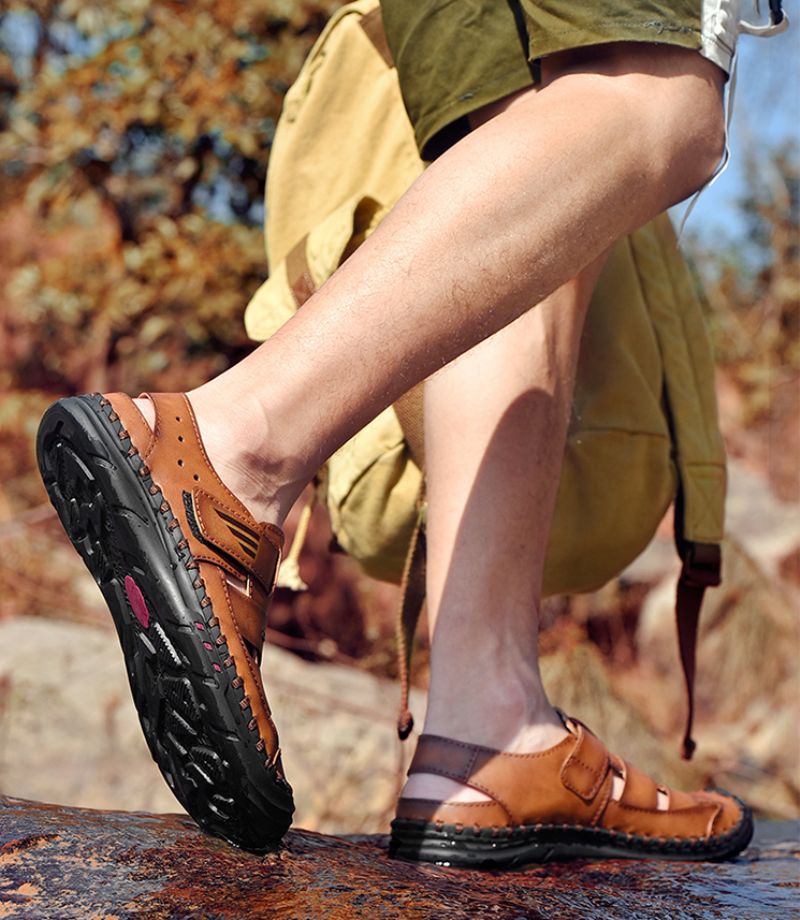 Lyler Heren Casual Sandalen - Kaki