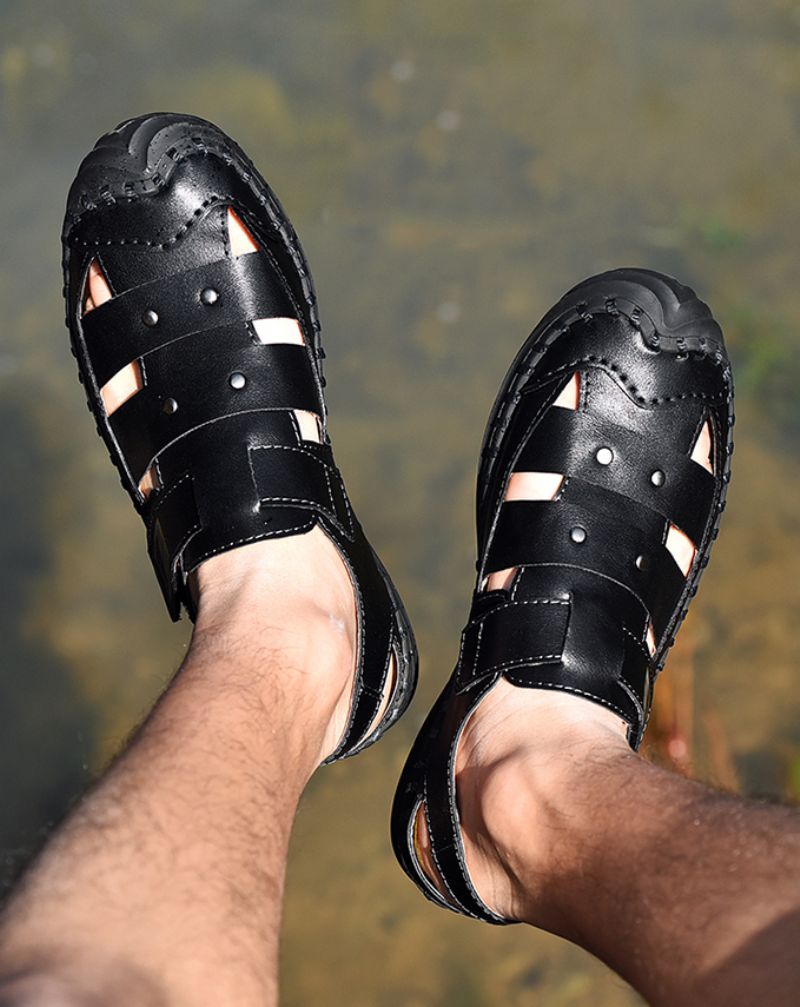 Lyler Heren Casual Sandalen - Kaki