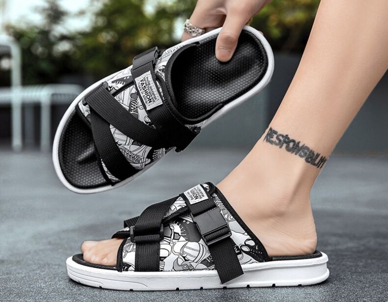 Lyon Heren Indoor Sandalen - Multi