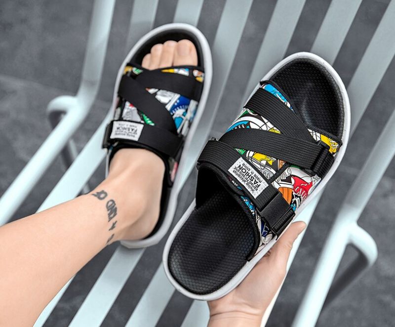 Lyon Heren Indoor Sandalen - Multi