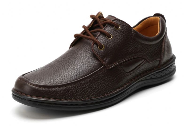Lyon Heren Loafers Dress Schoenen - Bruin