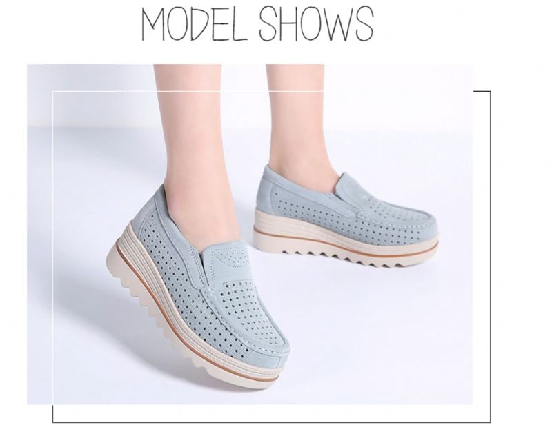 M10 Dames Platform Schoenen - Abrikoos