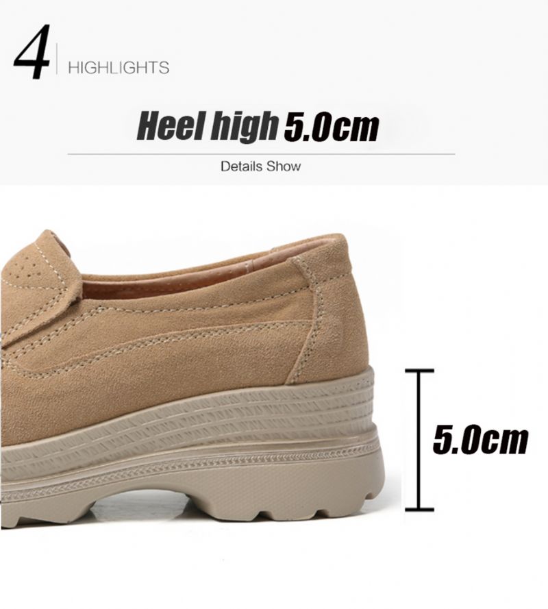 M10 V1 Dames Platform Schoenen - Beige