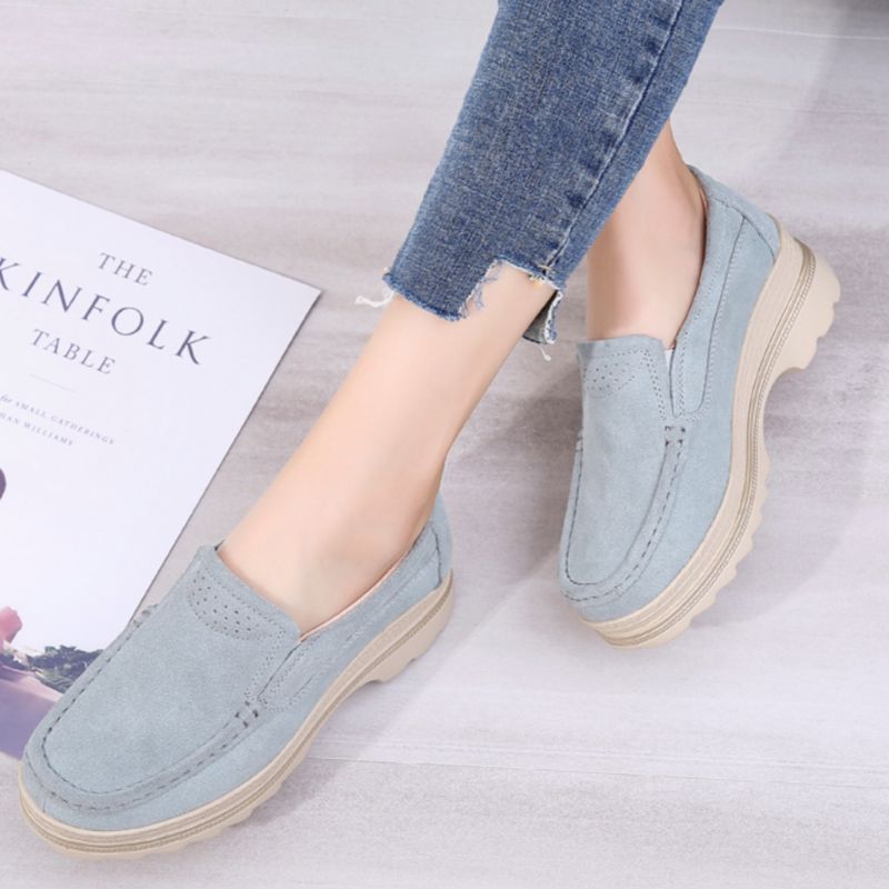 M10 V1 Dames Platform Schoenen - Beige