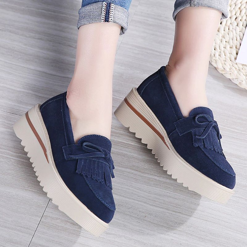 M12 Dames Platform Schoenen - Bruin