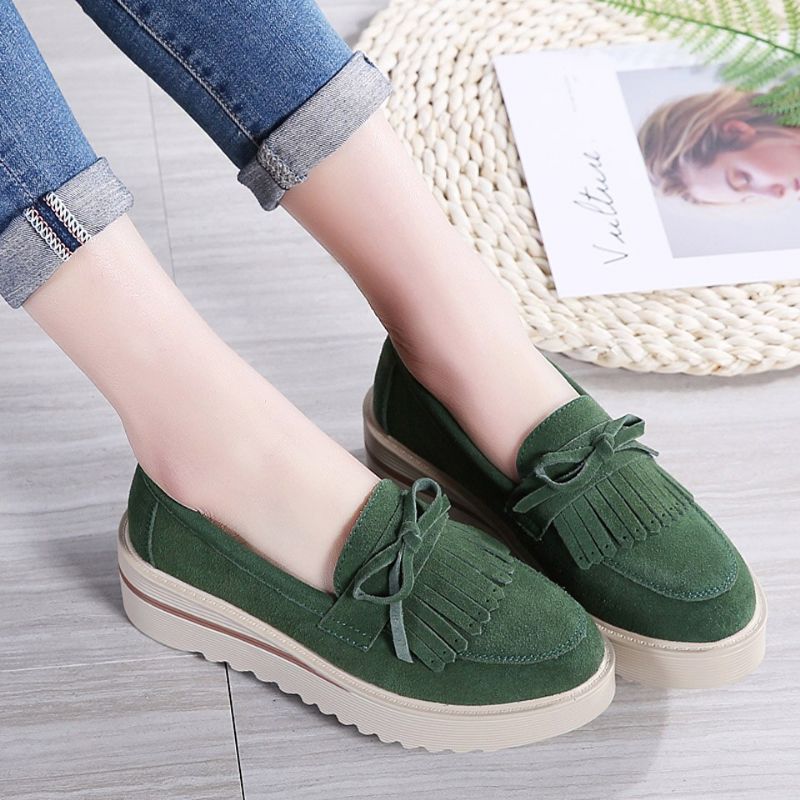 M12 Dames Platform Schoenen - Bruin