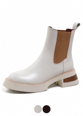 Macarena Dames Leather Chelsea Full Boots