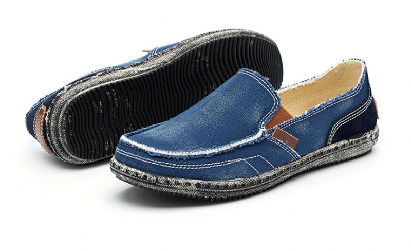 Macario Heren Loafers Casual Schoenen - Grijs