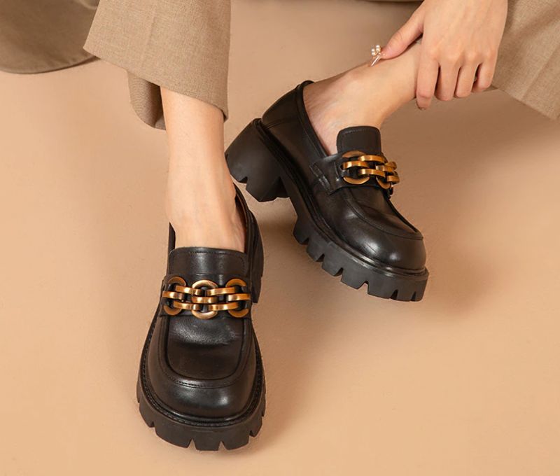 Macey Dames Platform - Koffie