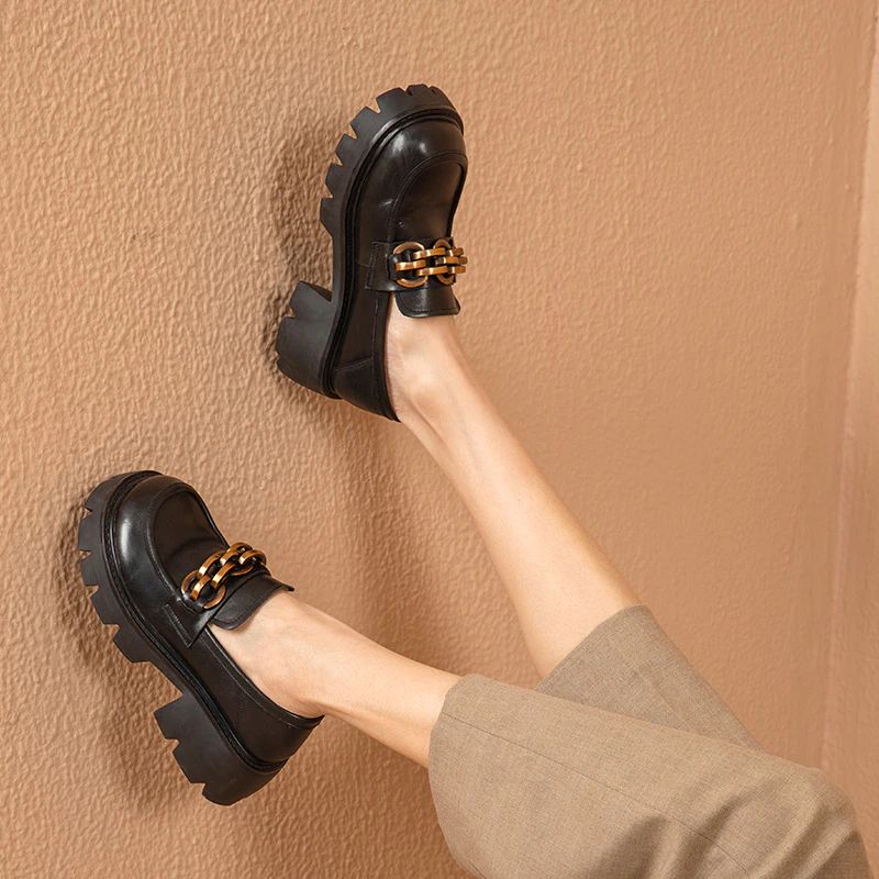 Macey Dames Platform - Koffie