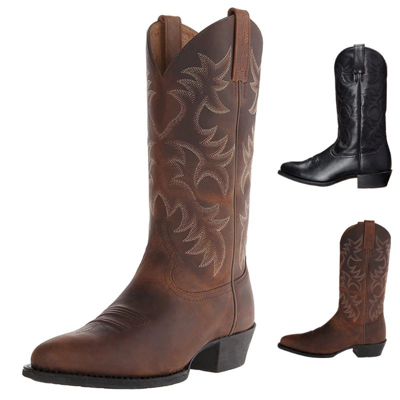 Macfly Heren Western Laarzen - Bruin