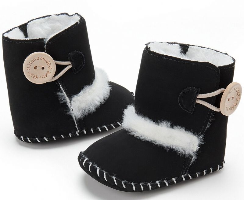 Madonna Baby Meisjes Snowboot - Wit Bont