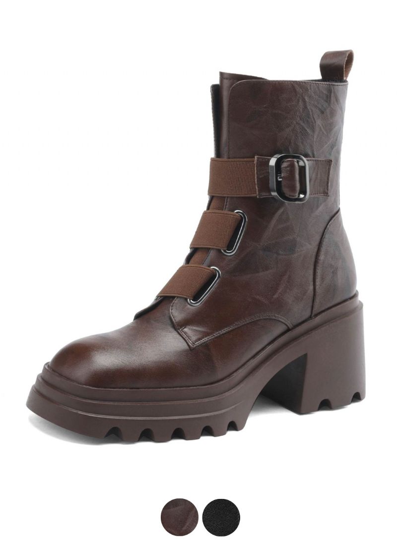 Mae Dames Square Toe Boots