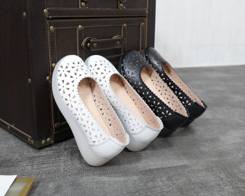 Magert Loafer Schoenen Voor Dames - Wit