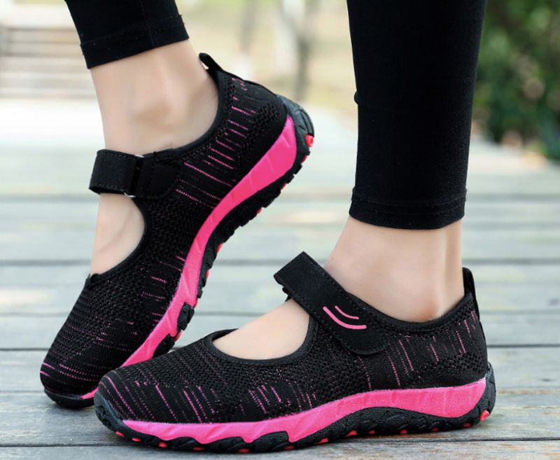 Magnolia Dames Mesh Sneaker - Grijs 01
