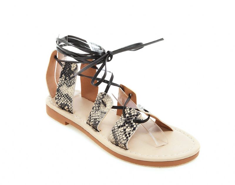 Maia Dames Sandaal - Slang wit