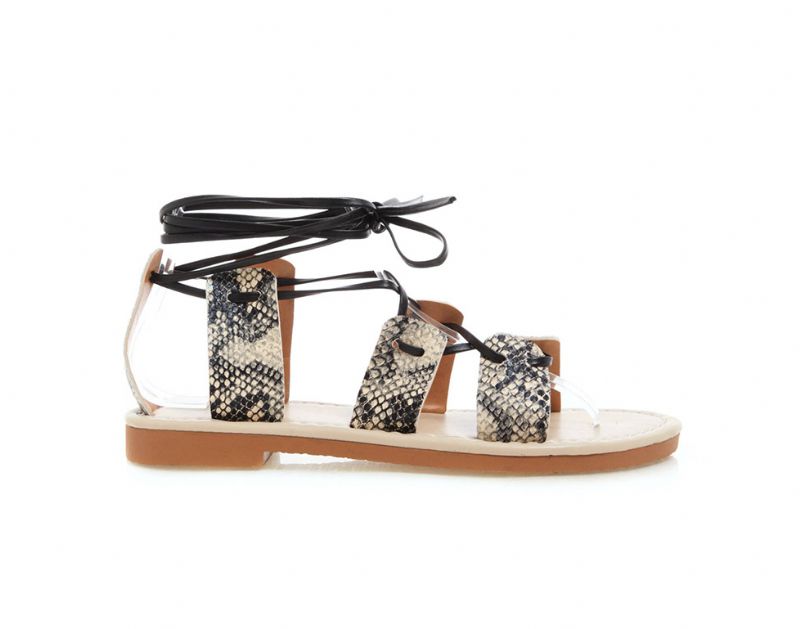 Maia Dames Sandaal - Slang wit