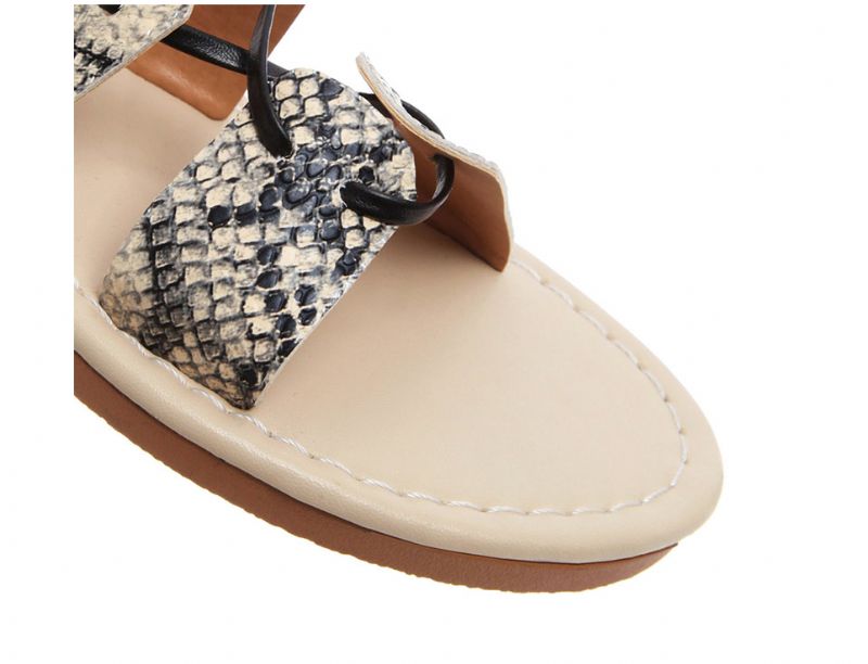 Maia Dames Sandaal - Slang wit
