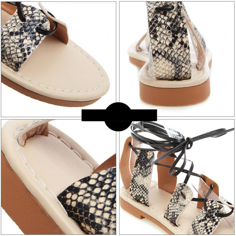 Maia Dames Sandaal - Slang wit
