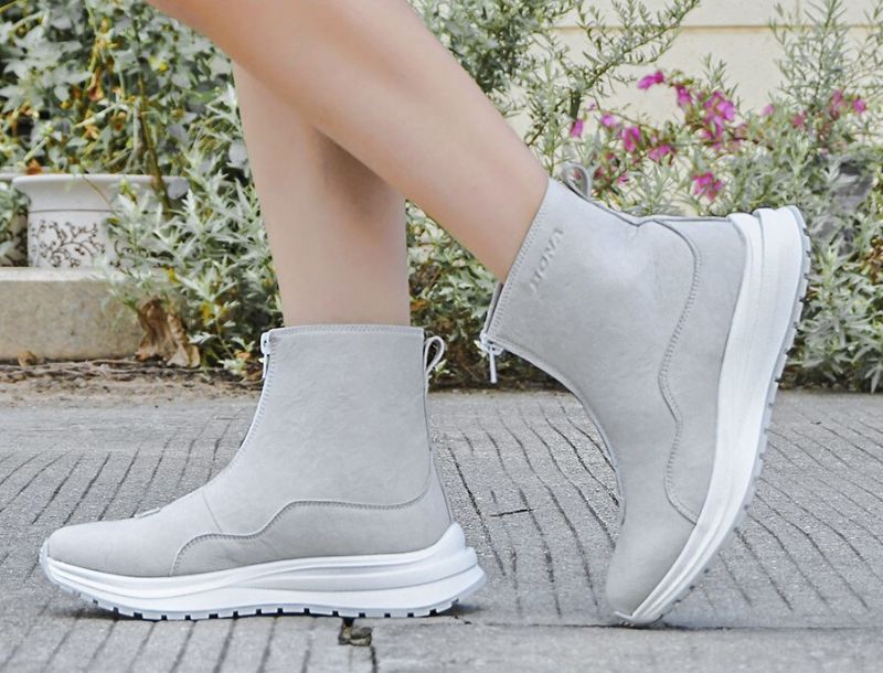Maikel Dames Comfortabele Fluweelzachte Pluche Laarsjes - Zwart