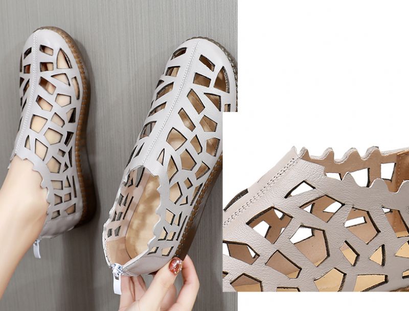 Maikel Dames Zomer Sandaal - Beige
