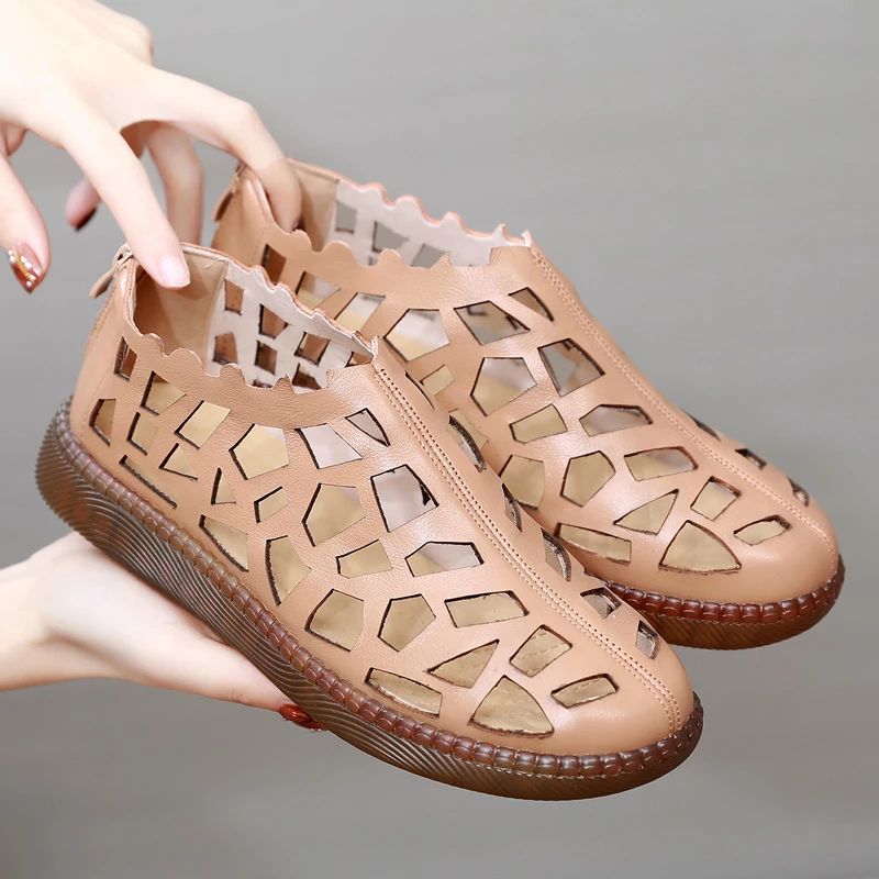 Maikel Dames Zomer Sandaal - Beige