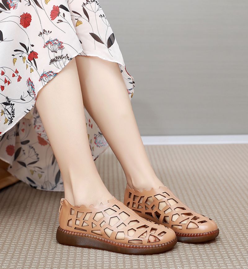 Maikel Dames Zomer Sandaal - Beige