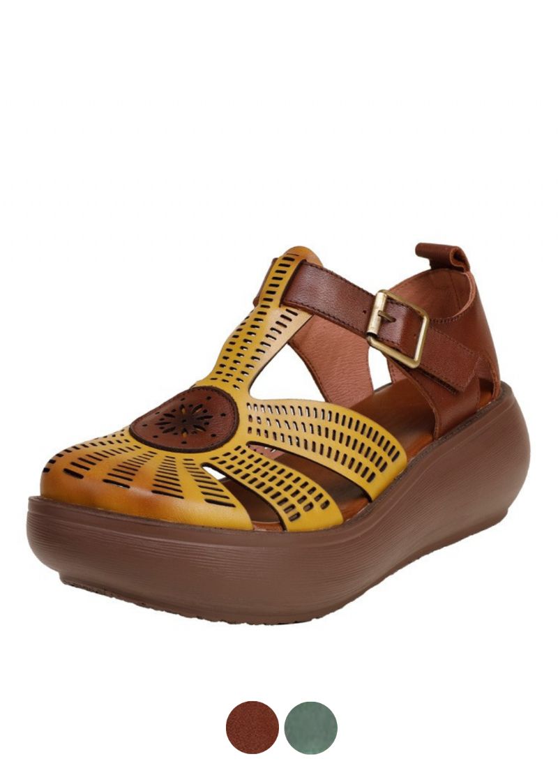 Maitte Dames Platform Sandaal