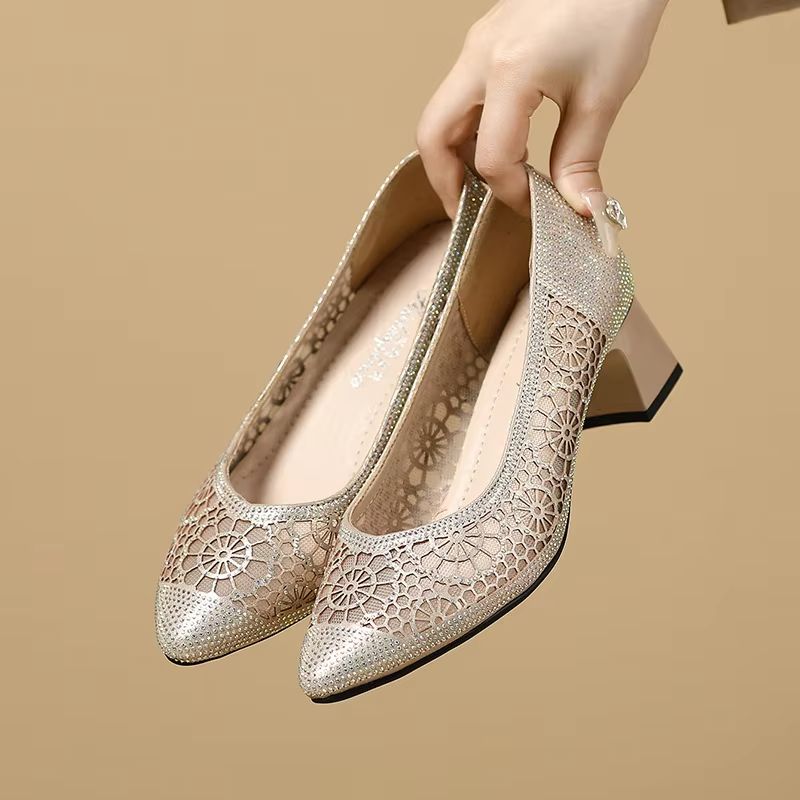 Maitte Pumps Met Puntige Neus Voor Dames - Zwart