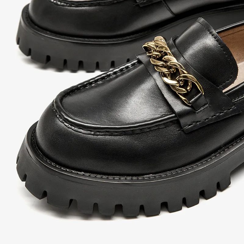 Makris Damesschoenen Met Platform - Zwart