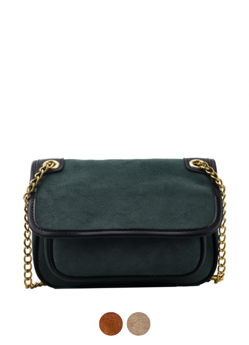 Malagan Dames Leren Crossbody Handtas