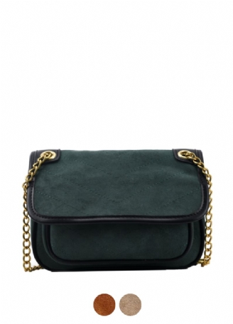 Malagan Dames Leren Crossbody Handtas