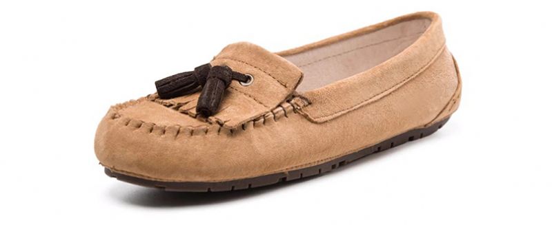 Malave Dames Lente Casual Loafer Schoenen - Grijs