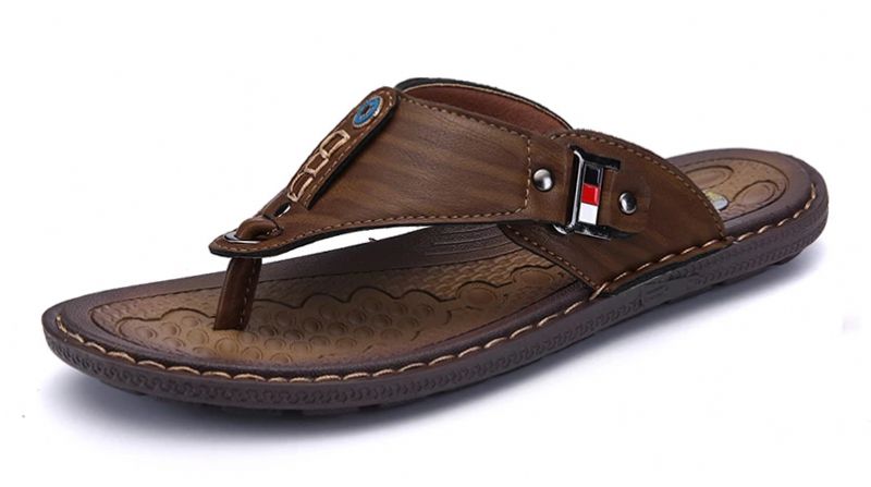 Malcom Heren Casual Flip Flop - Bruin