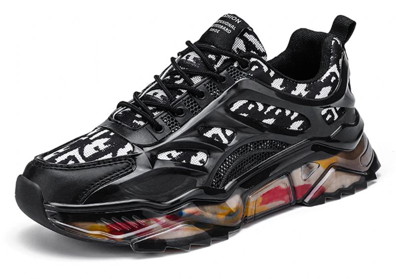 Maldini Heren Wandelsneakers - Zwart