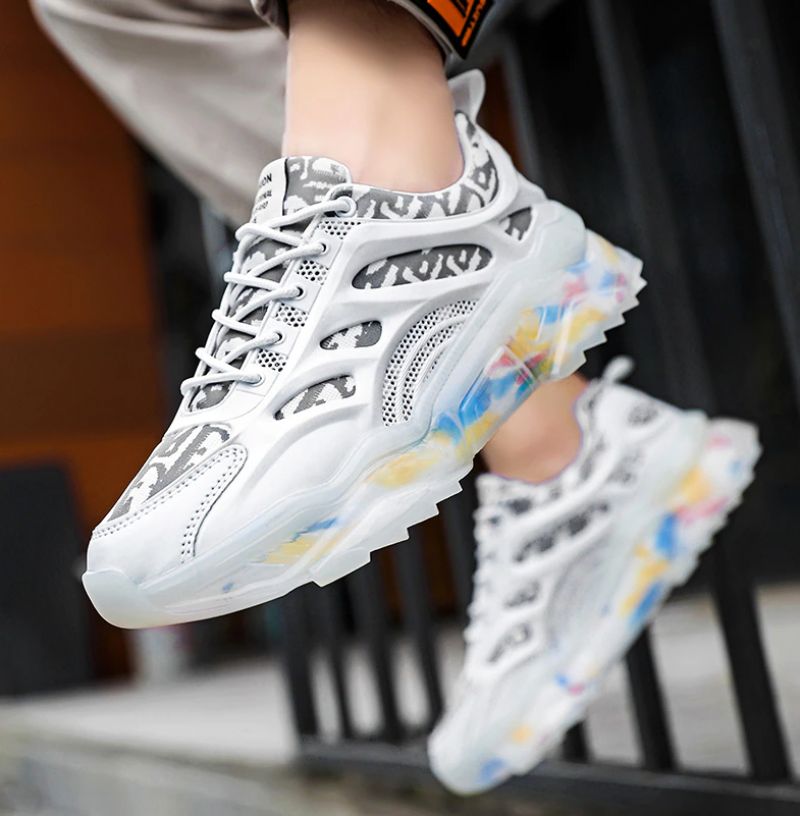 Maldini Heren Wandelsneakers - Zwart