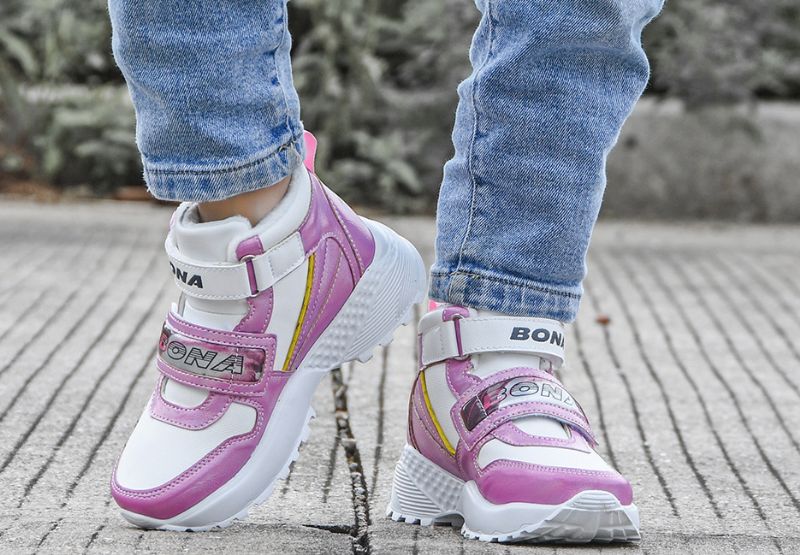 Malone Unisex Warme Sneaker Voor Kinderen - Groen