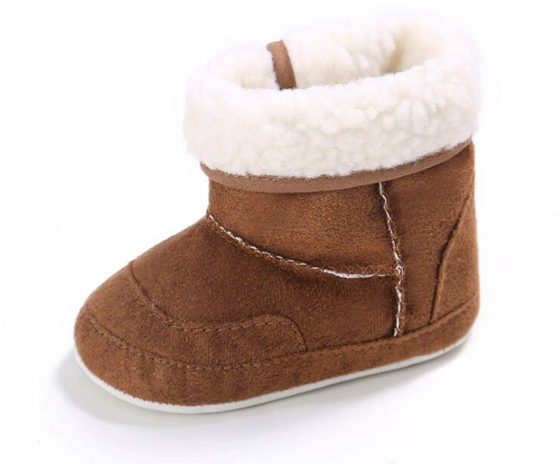 Manao Unisex Snowboot Voor Kinderen - Bruin