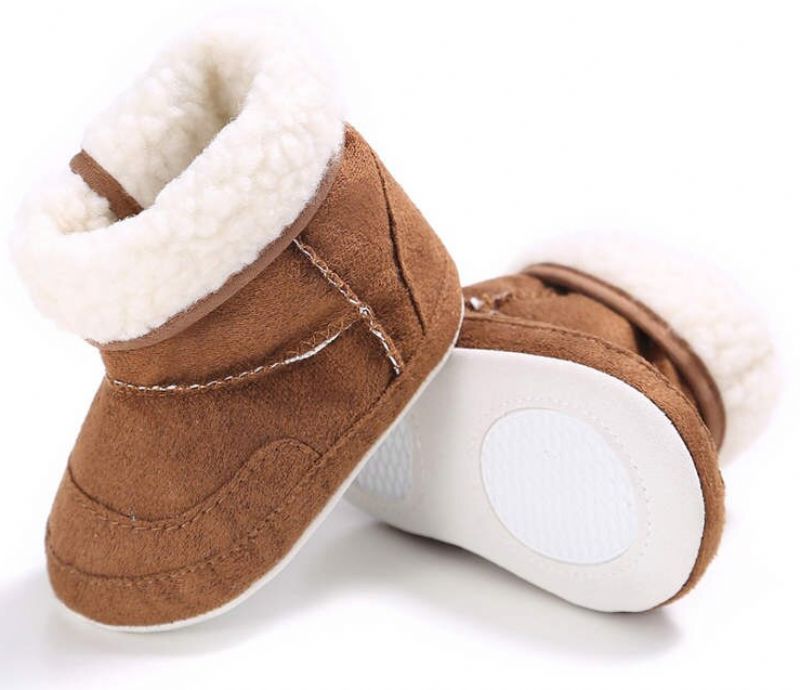 Manao Unisex Snowboot Voor Kinderen - Bruin