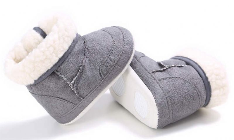 Manao Unisex Snowboot Voor Kinderen - Bruin