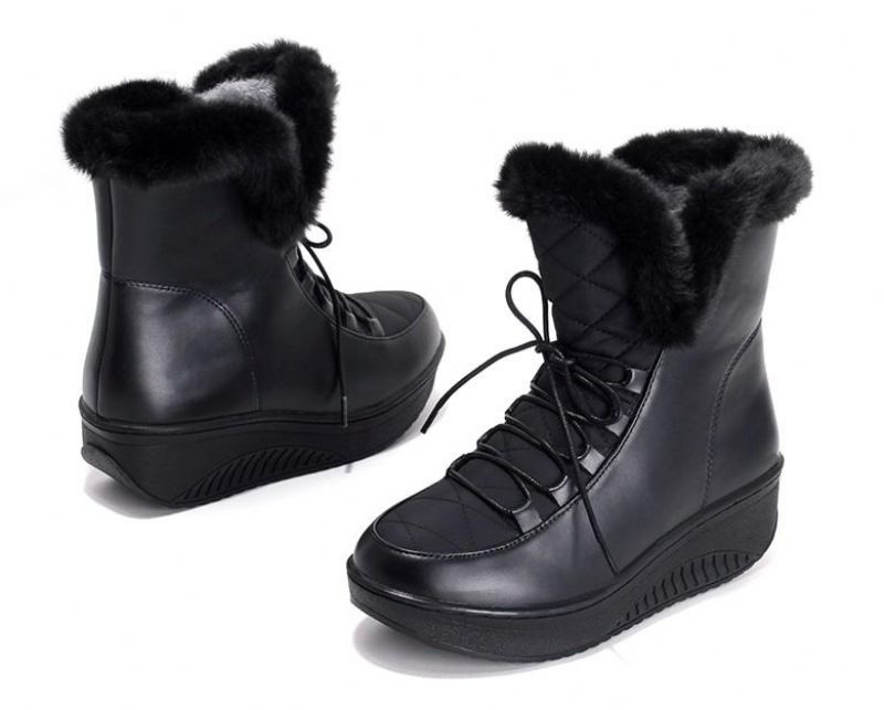 Mancini Dames Platform Snowboots - Wit