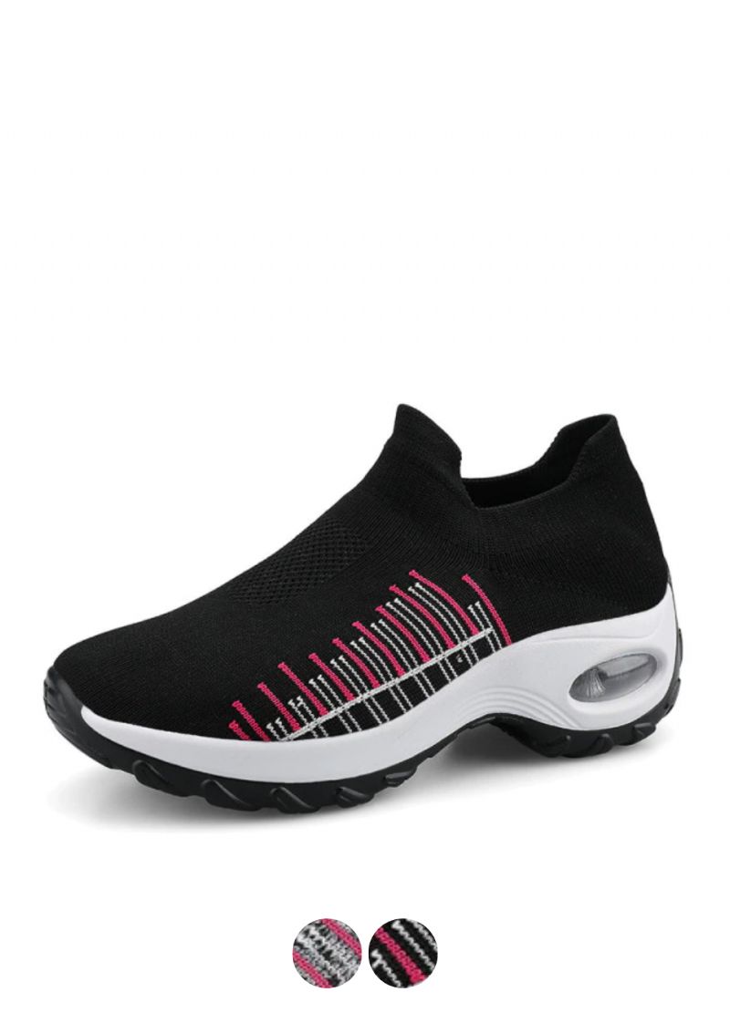 Mandy Dames Ademende Sneaker Wandelschoenen