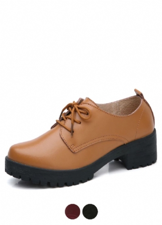 Manrique Dames Platform Veterschoenen